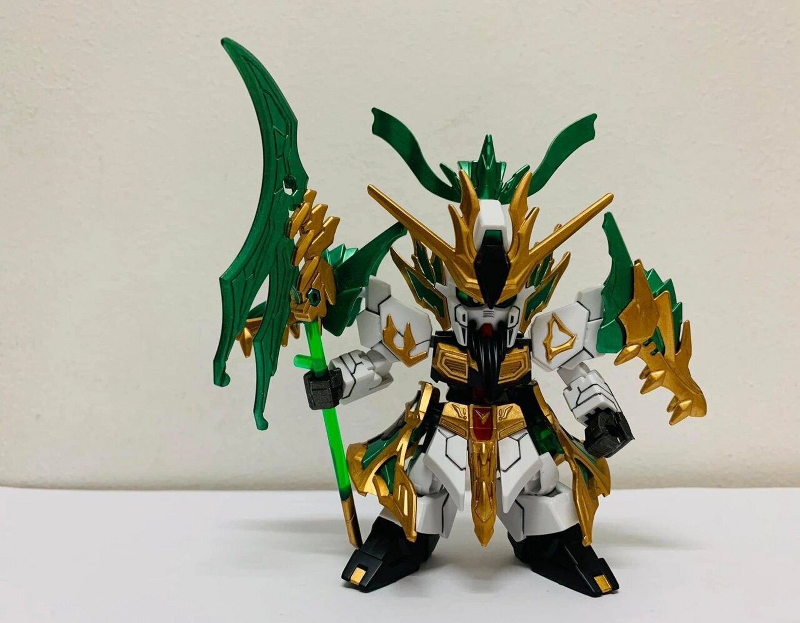 万代sd 三国创杰传 - 关羽云长 【01 关羽云长v高达 - 新手制作心得】