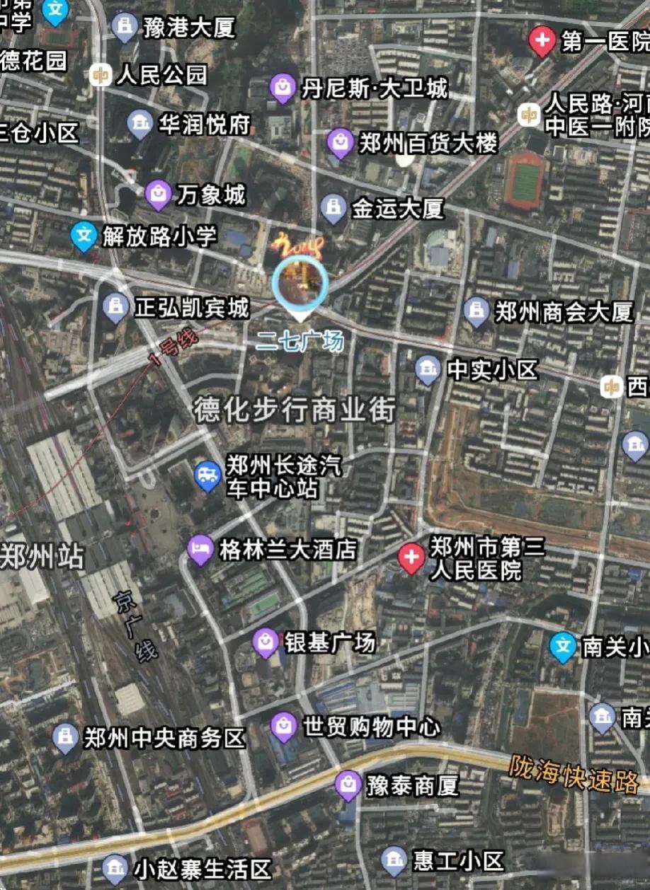 这个放到其他城市也是巨无霸抵V莸つ崴 大卫城交通郑州大卫城和
