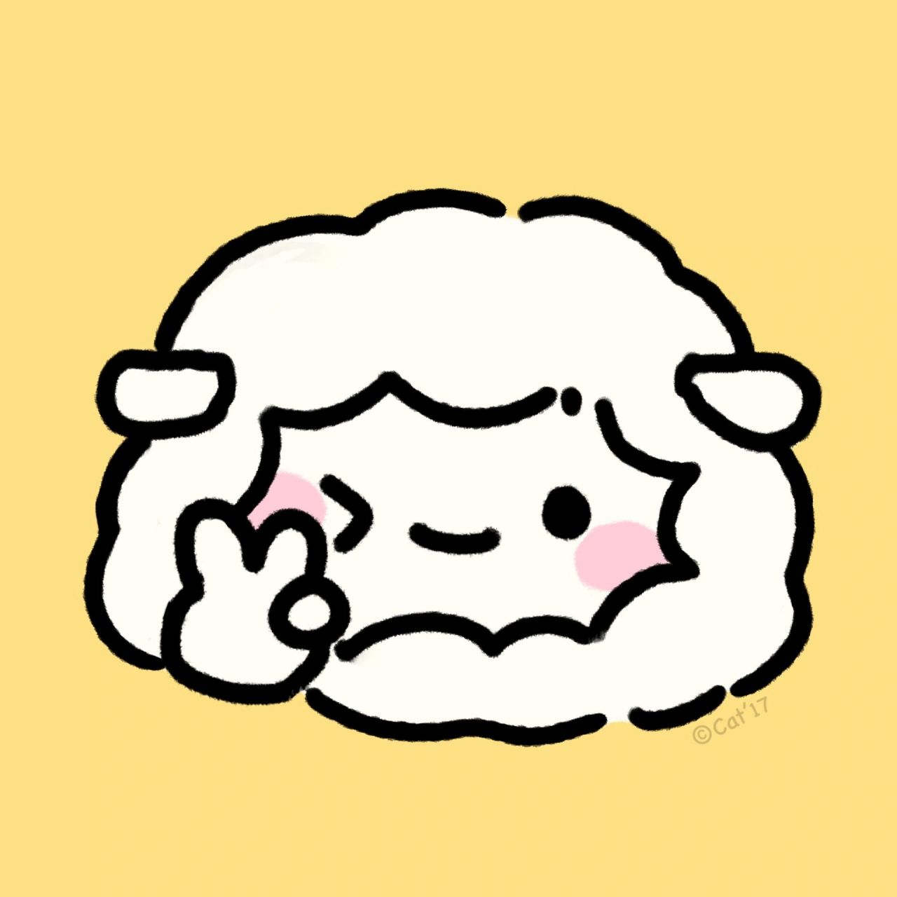 头像|比耶小动物9枚 比耶701570157015 (是谁点的小动物