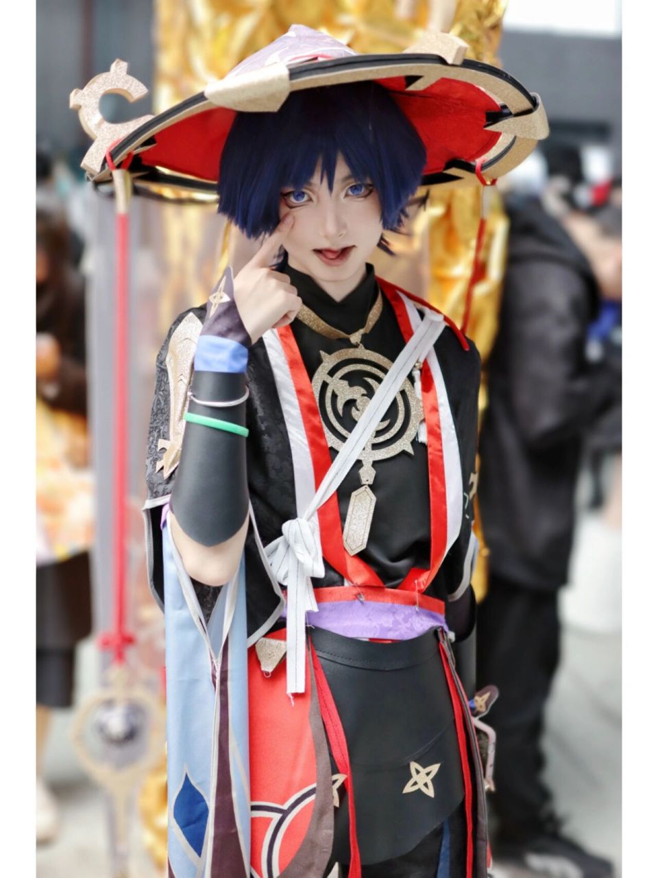 散兵cos萌次元场照