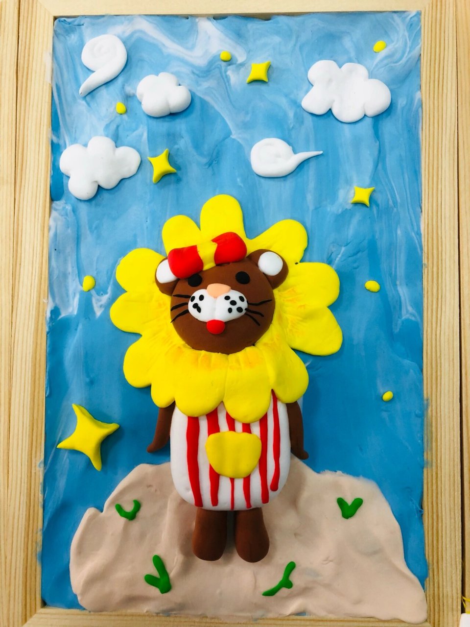 幼儿园手工粘土作品 教师技能考核手工作品粘土作品