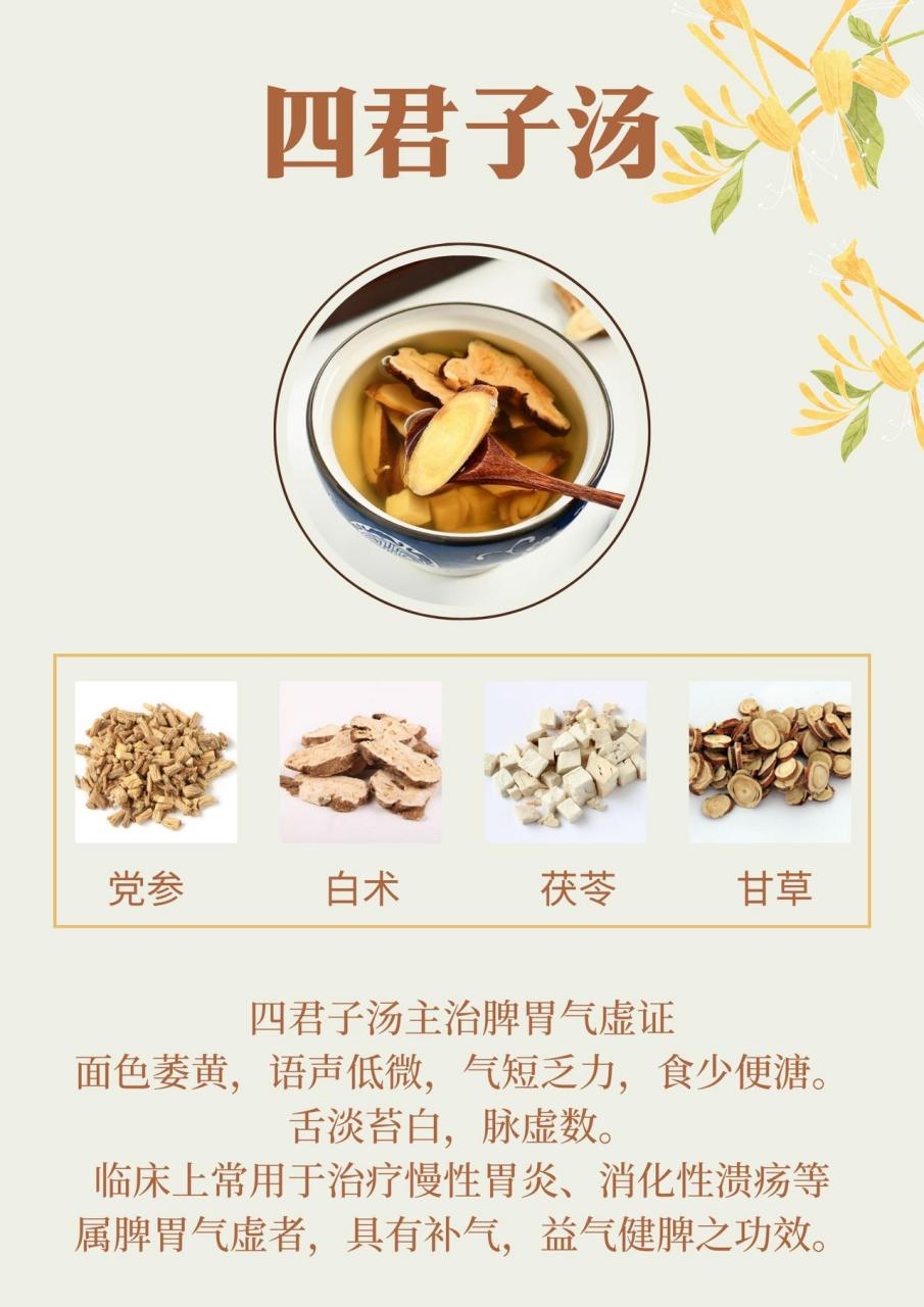 哪裡好!四君子湯的功效與作用