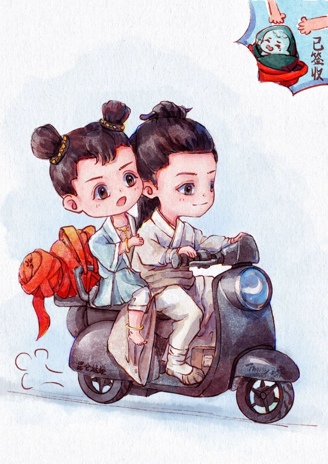 哪吒 杨戬
