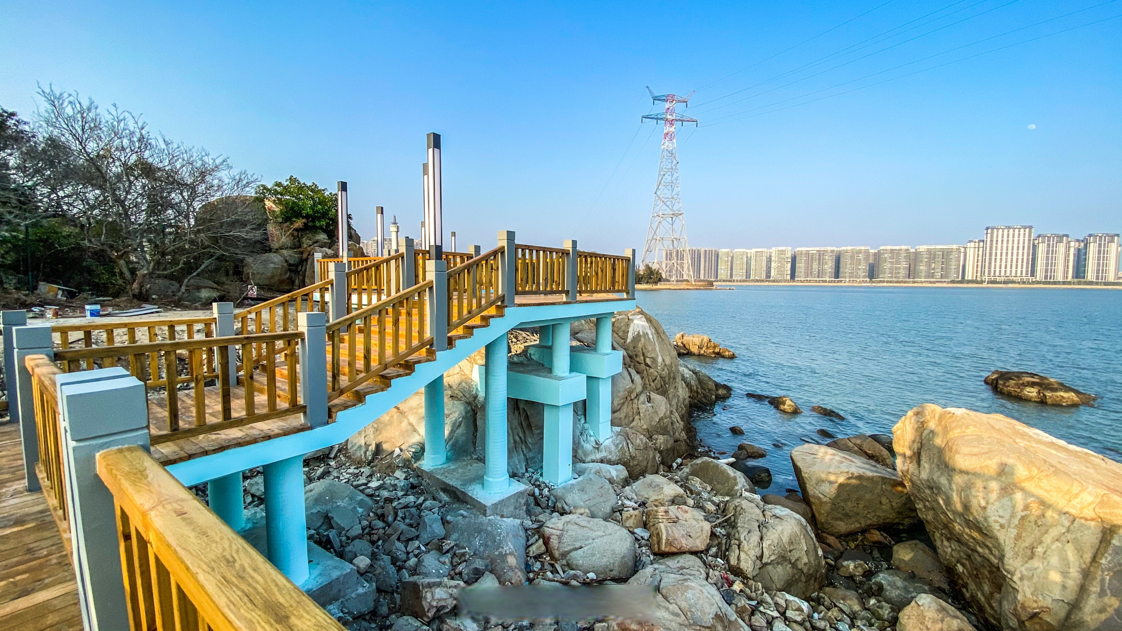 城视汕头##汕头# 汕头妈屿岛有望建设行人天桥,目前该项目已形成初步