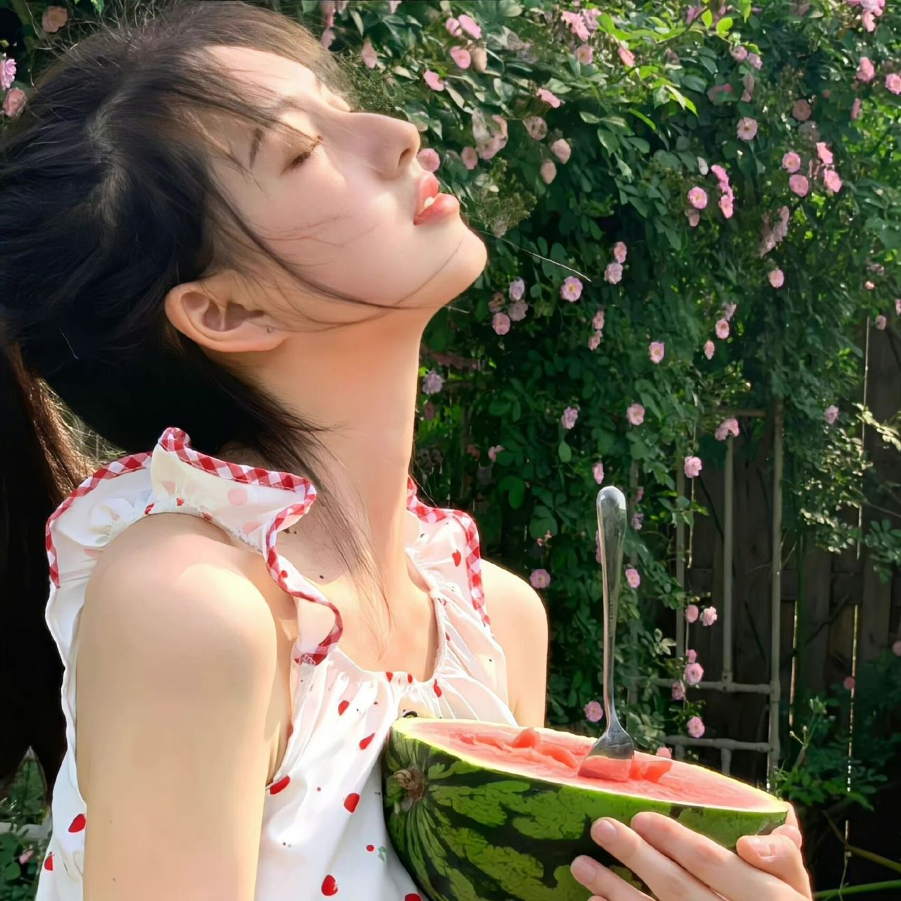 今日分享96夏日西瓜必备女生头像