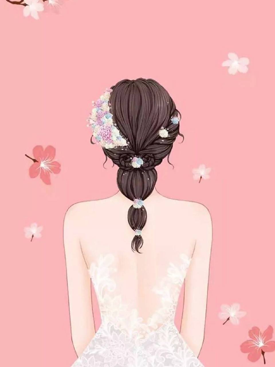 一组好看的女孩子背影图片