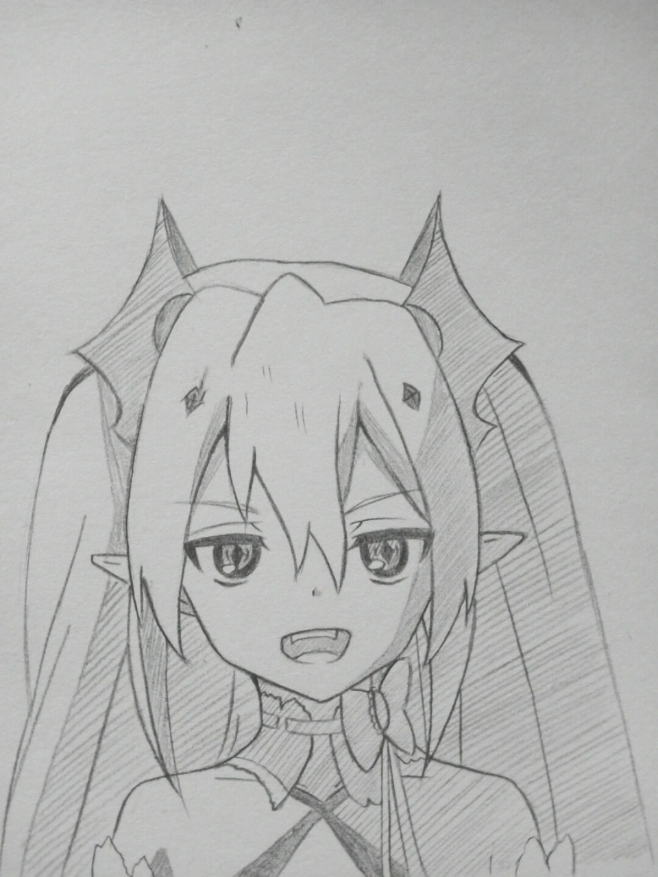 克鲁鲁 手绘临摹 带过程 更新之前的粉丝投稿哟,会不会久远到小可爱