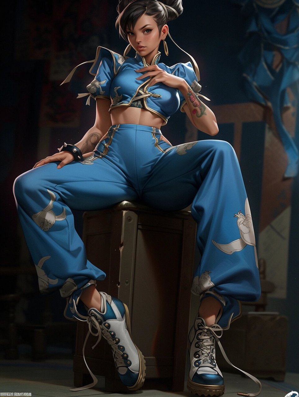 snk经典人气角色,中国选手「春丽」 春丽是经典街机《街头霸王》游戏