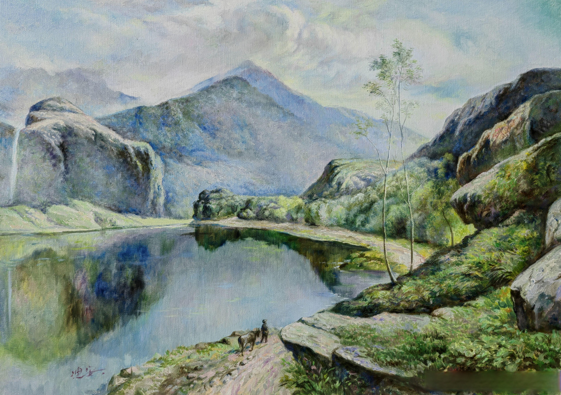 画家范迪安油画作品