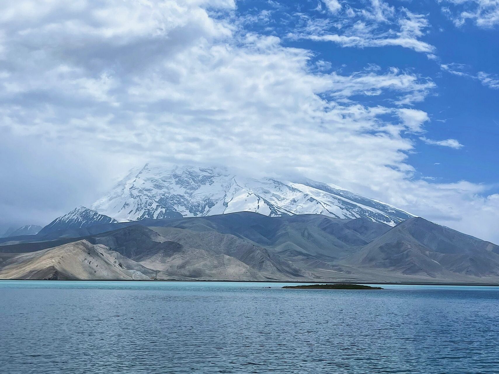 南疆喀什地区|慕士塔格峰下的喀拉库勒湖9015 喀什地区的卡拉库勒