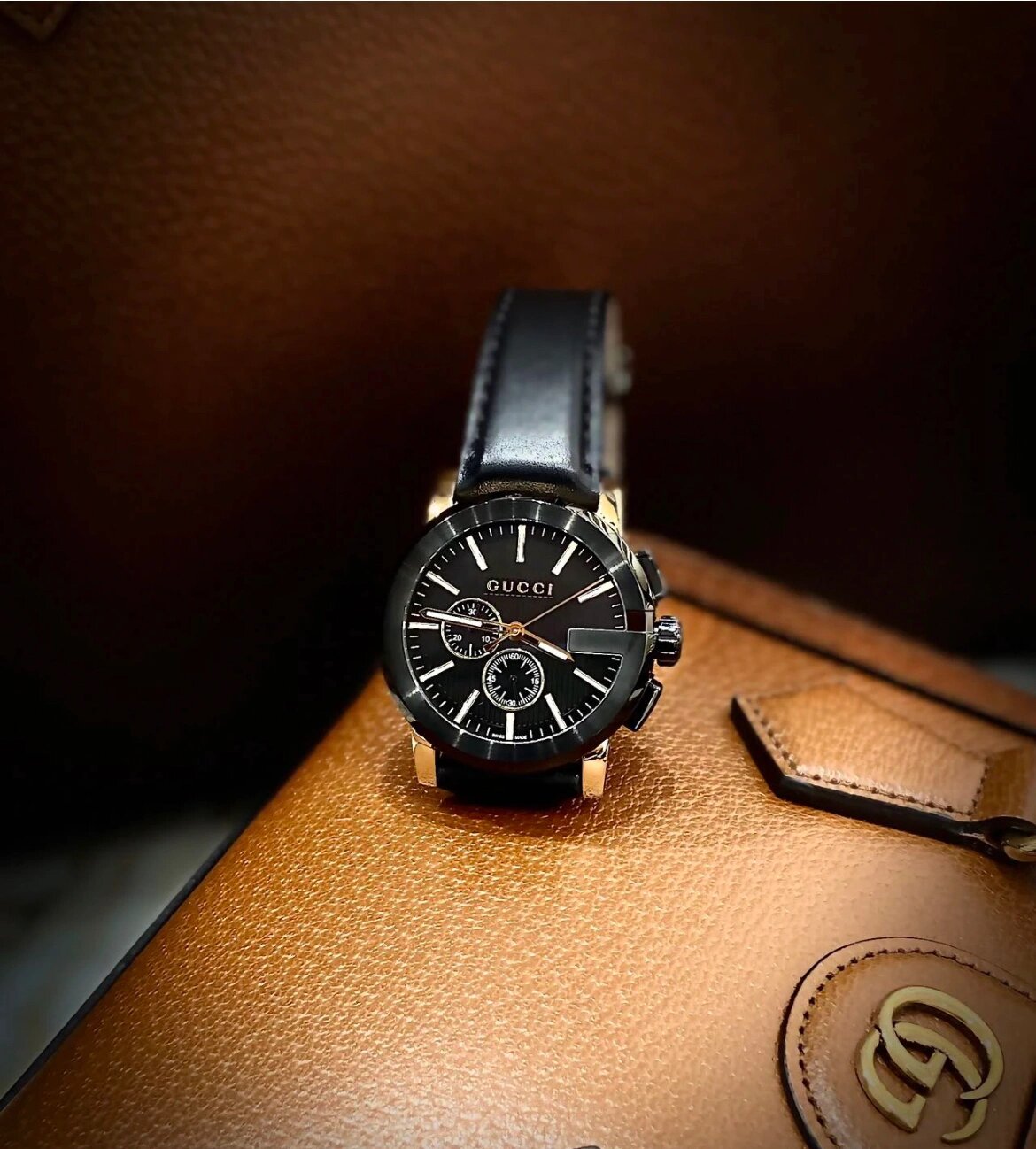 gucci时尚男士腕表⌚️