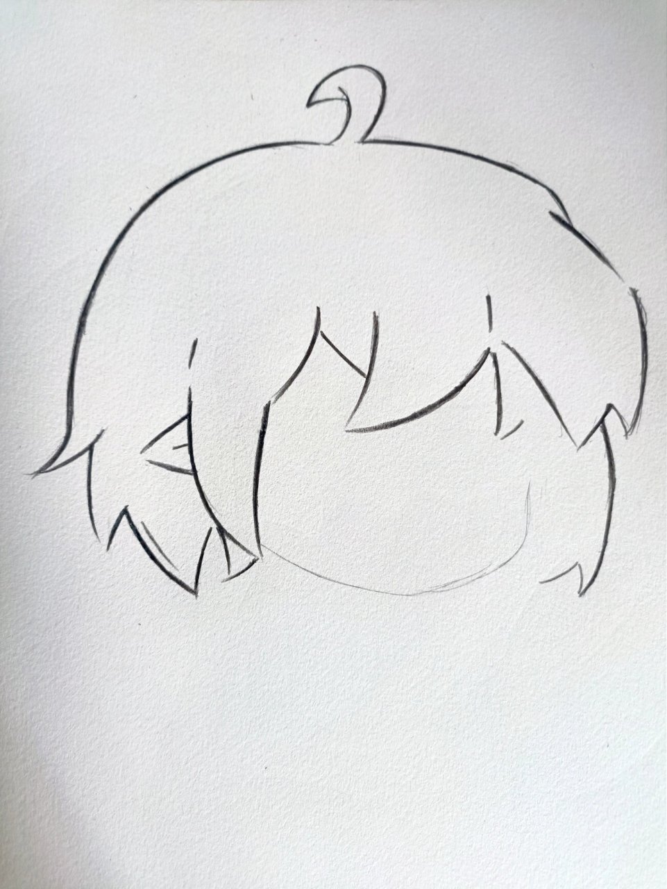 凹凸世界紫堂幻绘画过程 临摹