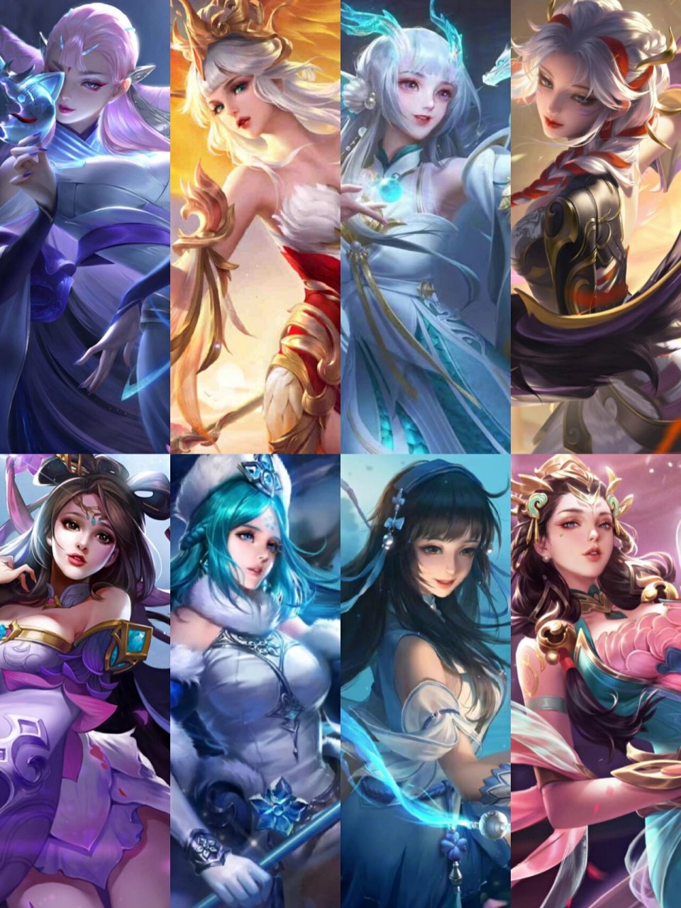 王者荣耀四大美女