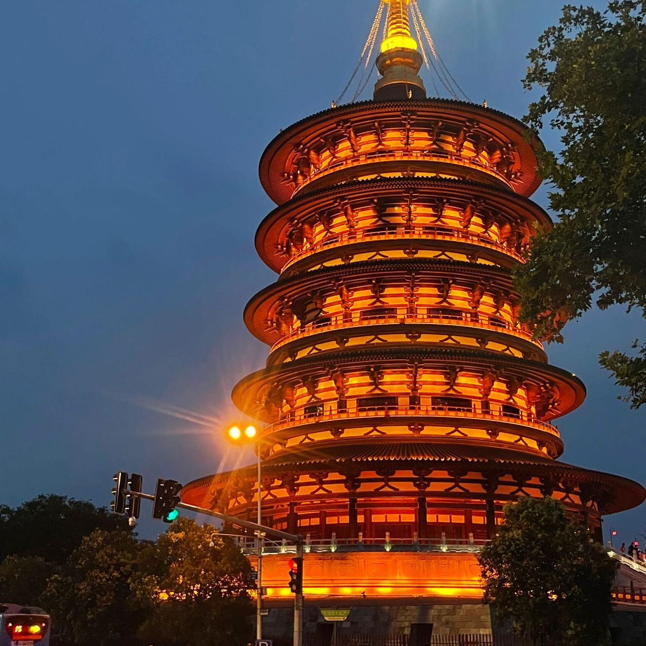 【洛阳】— 天堂明堂/应天门景区 风起洛阳 入梦神都93 	 图二,三