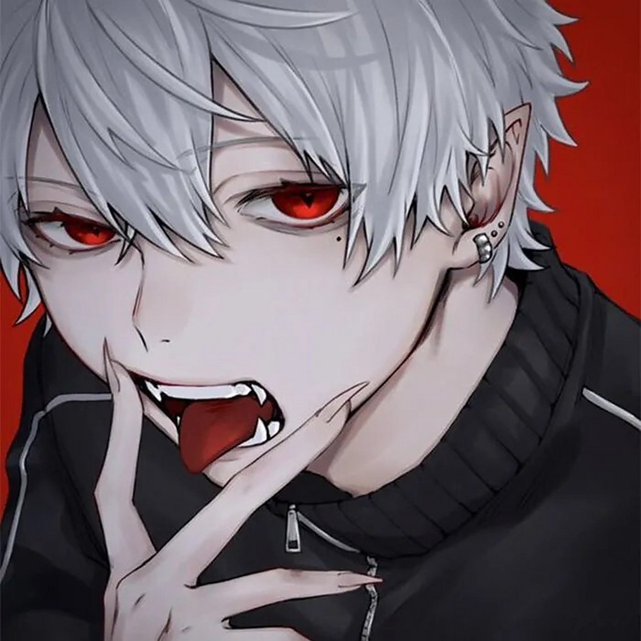 吸血鬼风 痞帅男生头像 好帅啊啊