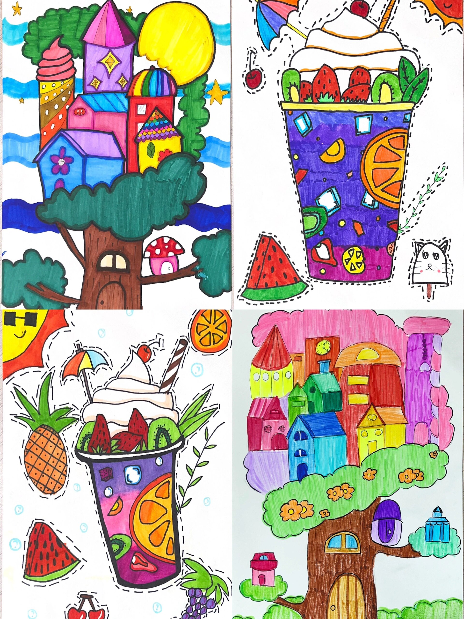 三年级学生作品1🎨