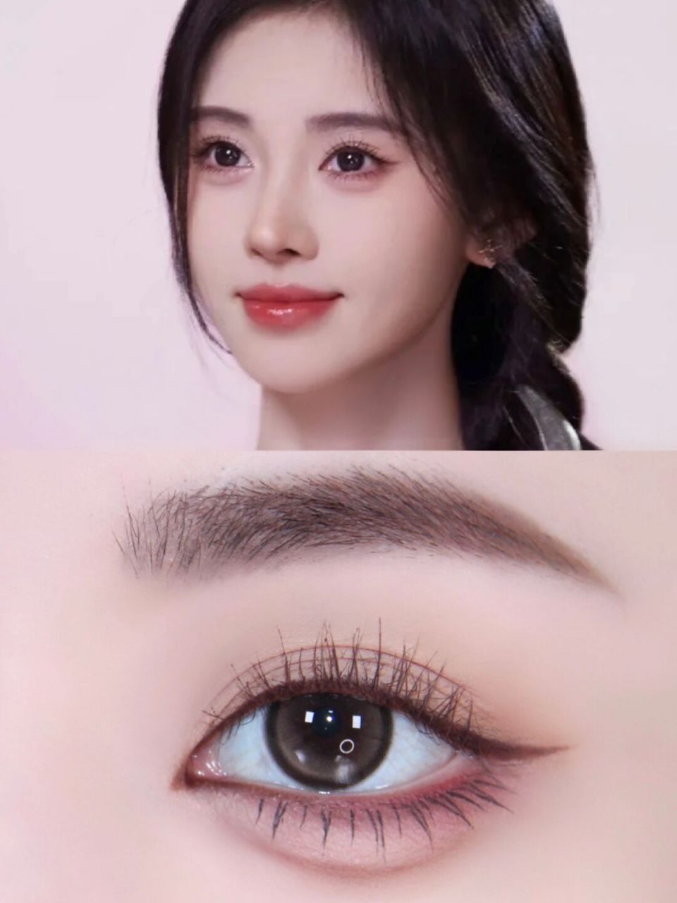 鞠婧祎灵动少女仿妆 |眼下红红减龄又显嫩!