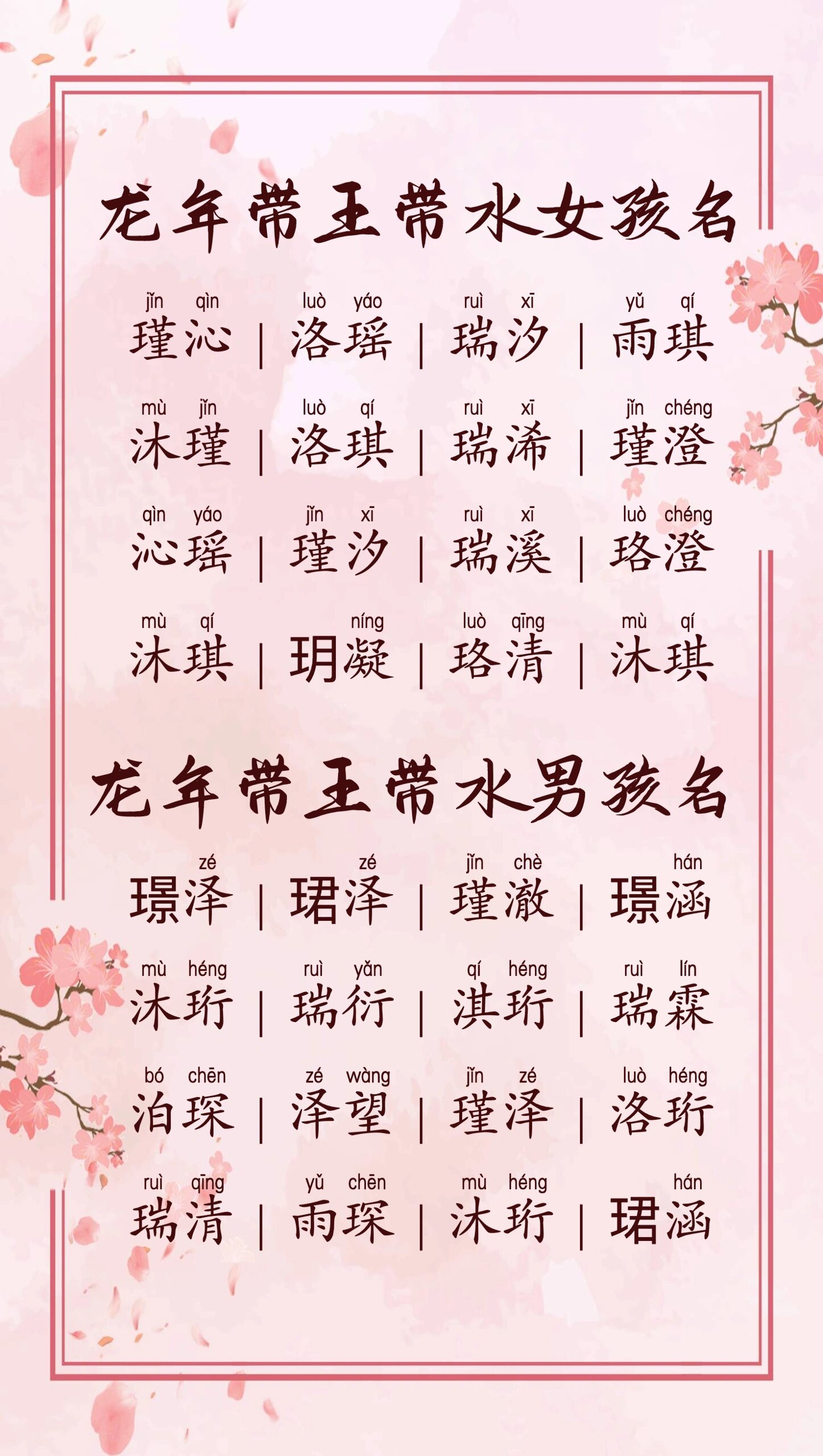 女孩名字图片