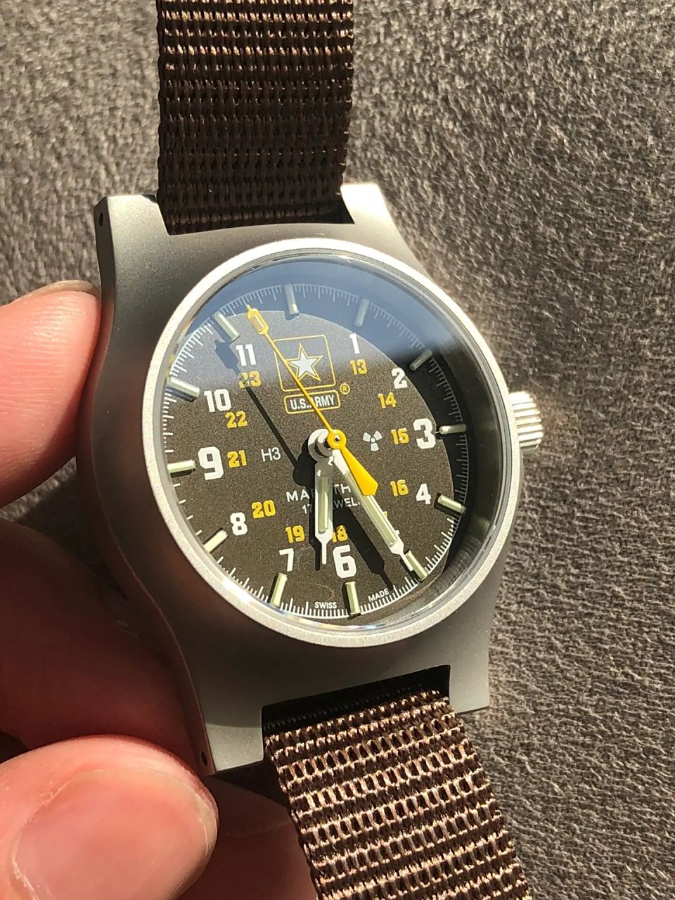 马拉松手表特别款marathon 加拿大牌子,瑞士制造.