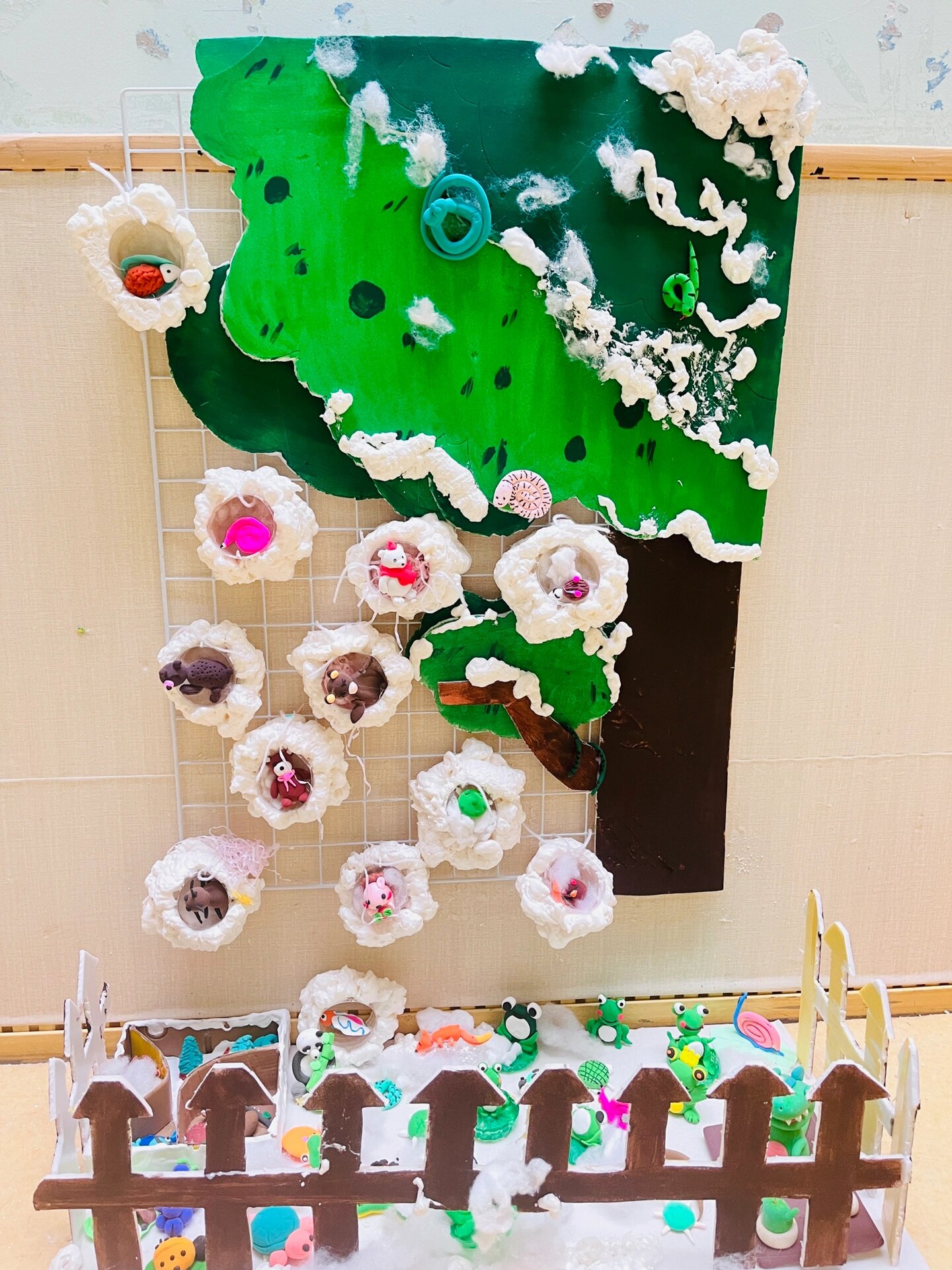 冬天的主题墙来啦