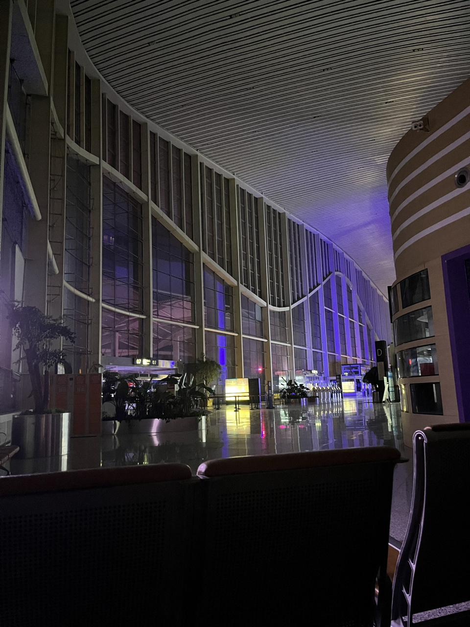 中川机场夜景图片