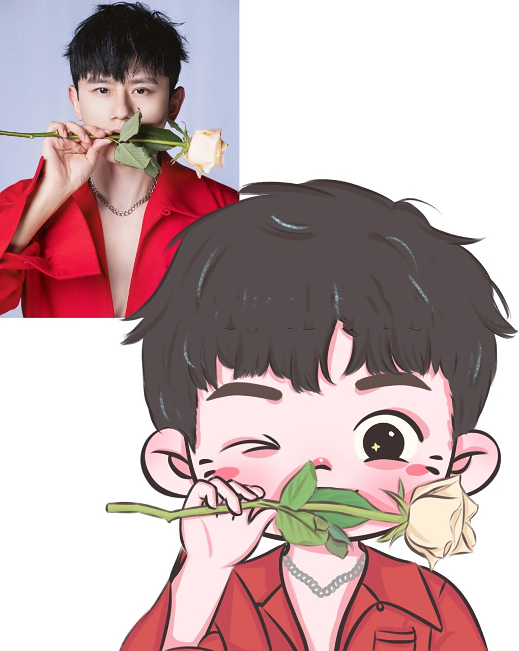 还是热乎的～张杰可爱q版头像 该说不说,杰哥唱的bgm挺废眼泪啊～ 再