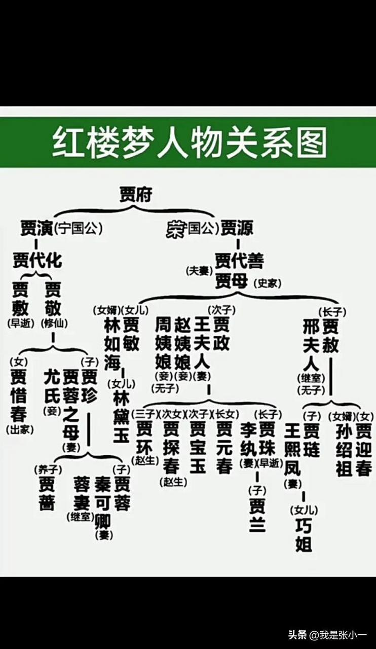 红楼梦人物关系图[灵光一闪]