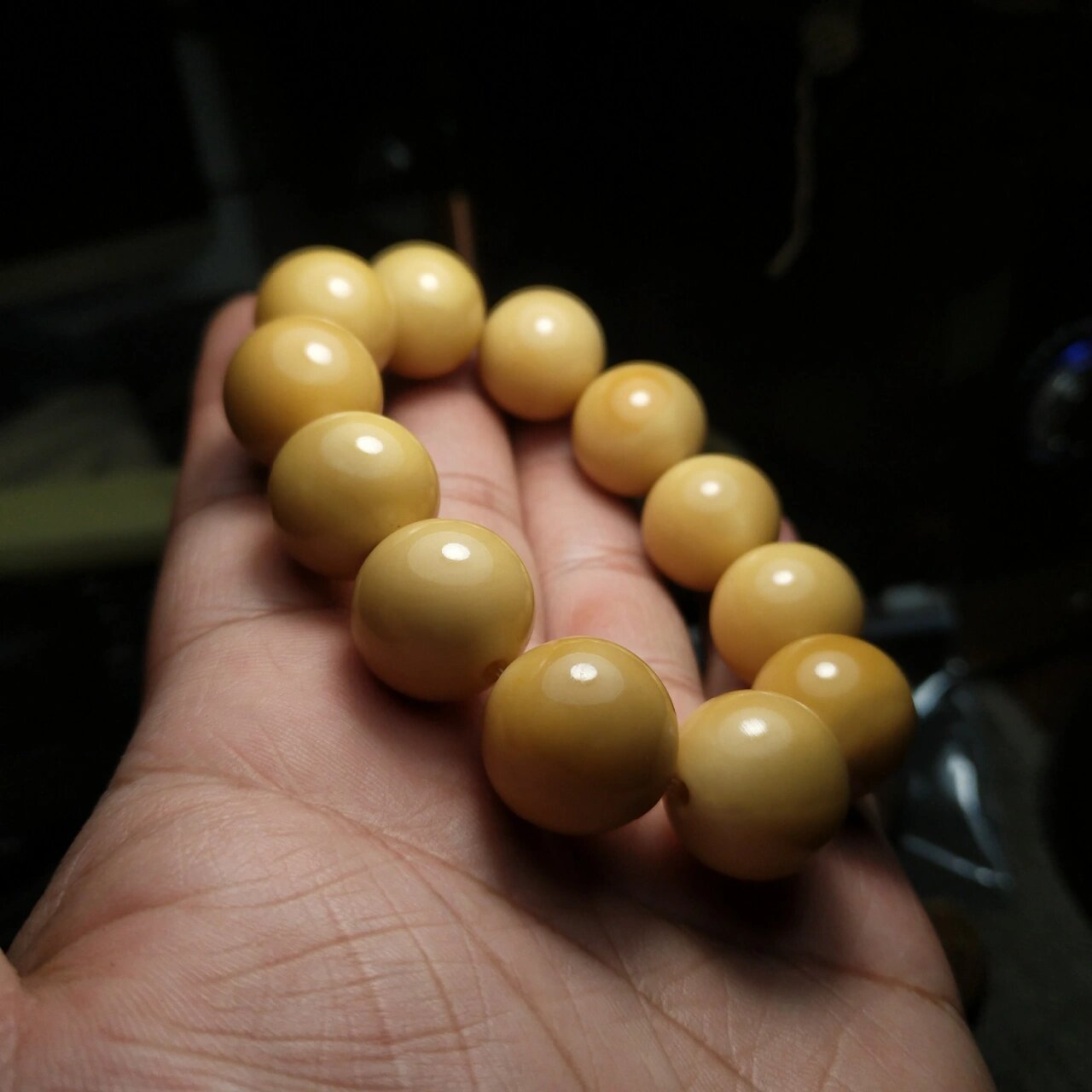 柮|包浆·象牙果 一个不被发现的材质——象牙果 来自植物系,包浆上色