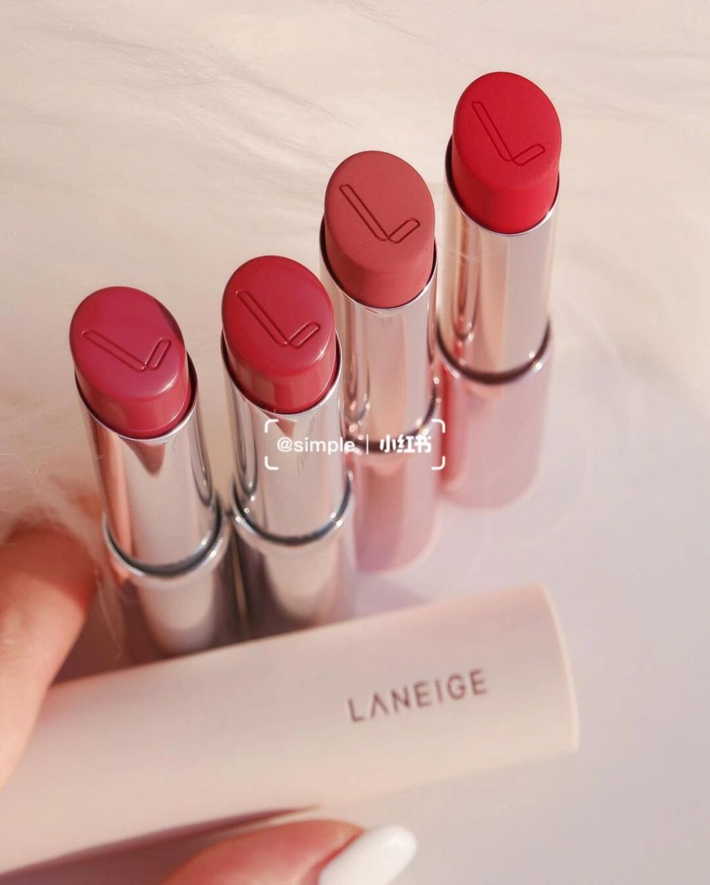 新品速递|2021年兰芝秋季新品唇膏口红 兰芝秋季新品唇膏试色合集 no.