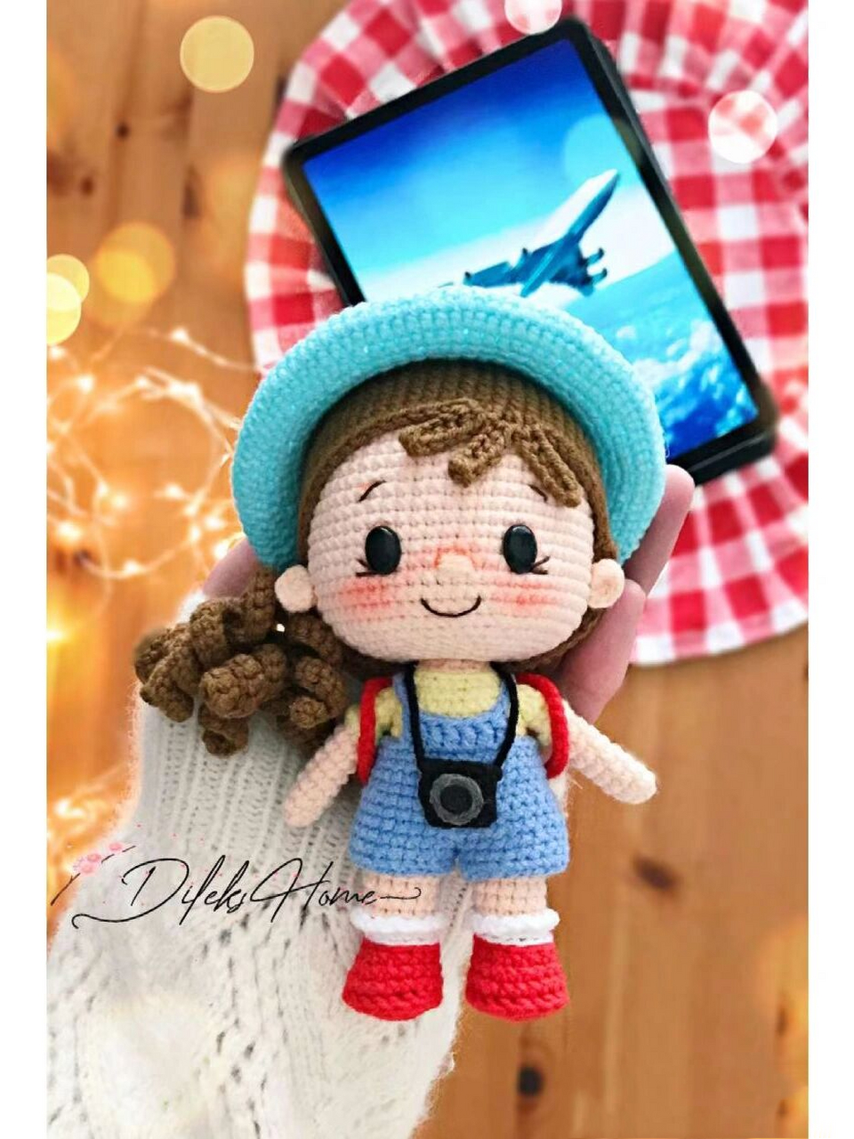 钩针人偶图解| nellie 女孩