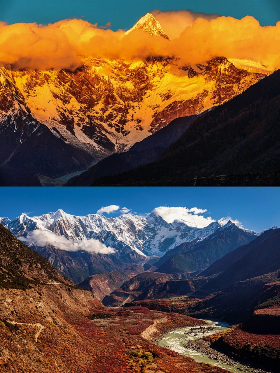 南迦巴瓦峰 | "十人九不遇"的最美山峰 90位于喜马拉雅山脉的南迦巴