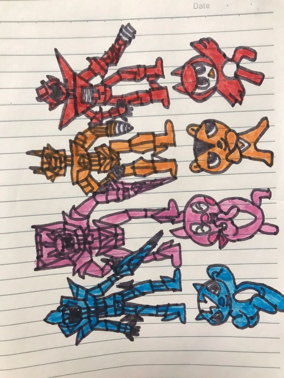 迷你特工队简笔画 迷你特工队简笔画