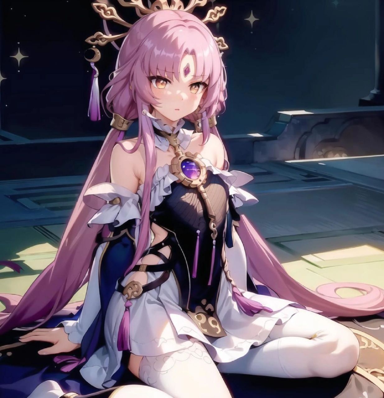 白丝长腿小符玄