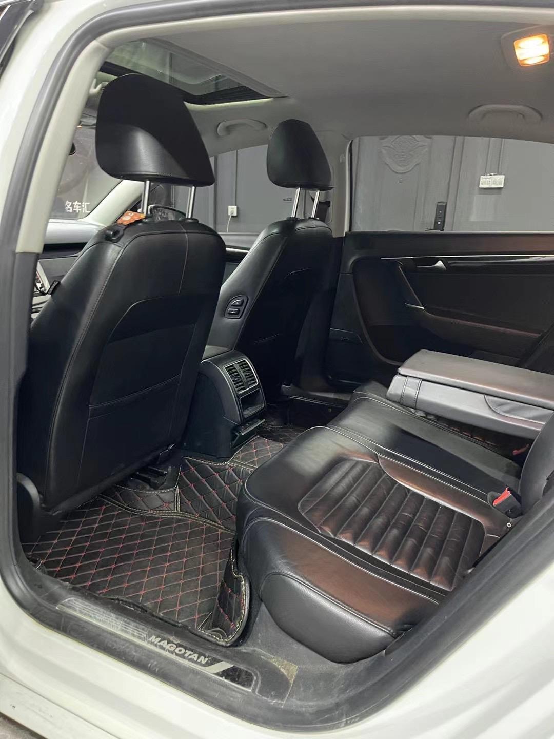 14年大众迈腾 白车黑内 全车原版原漆!极品车况!1