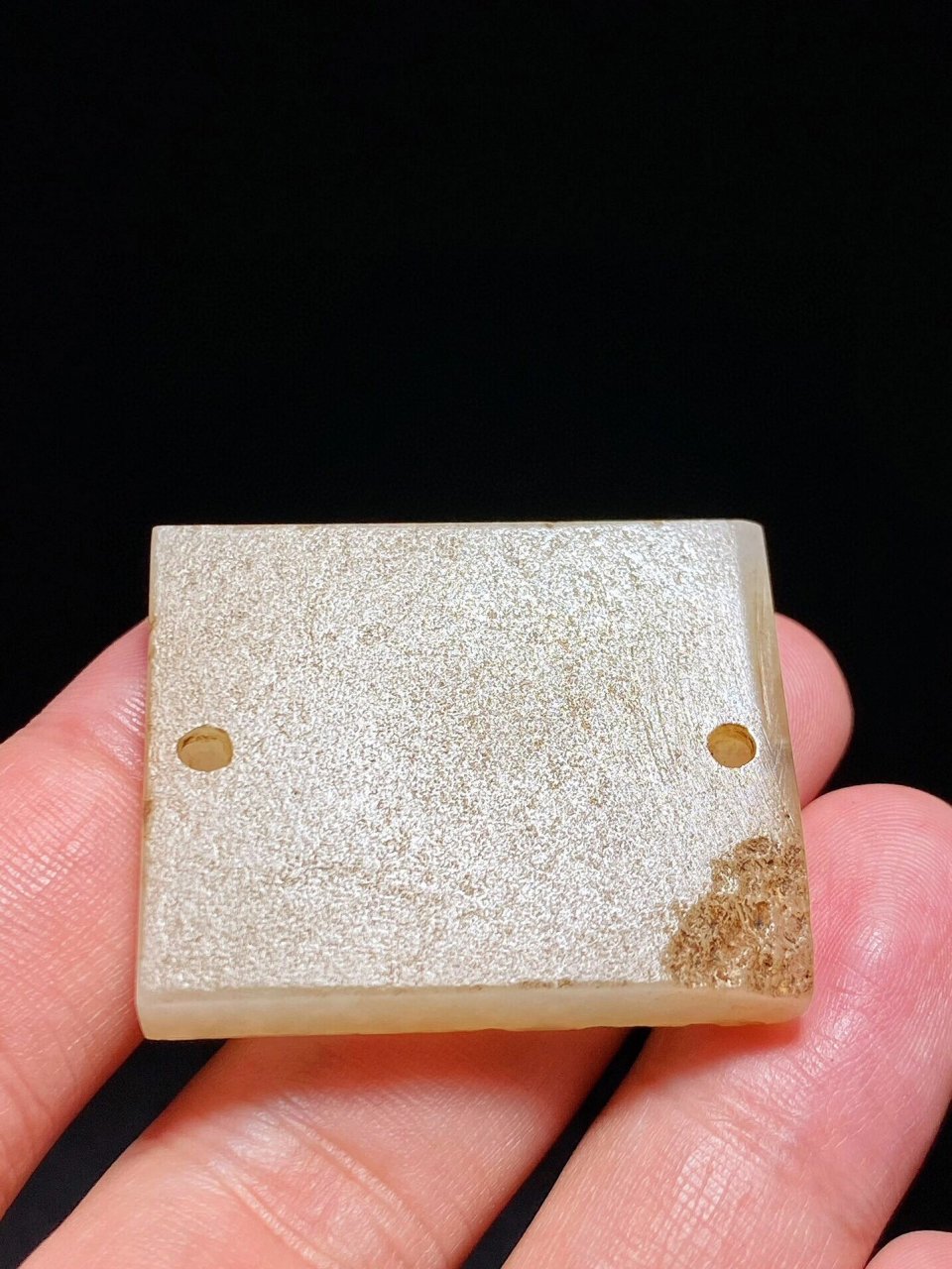 明代 道教五岳真形 顶级护身 玉佩 明代 和田玉籽料道教题材 驱邪避凶