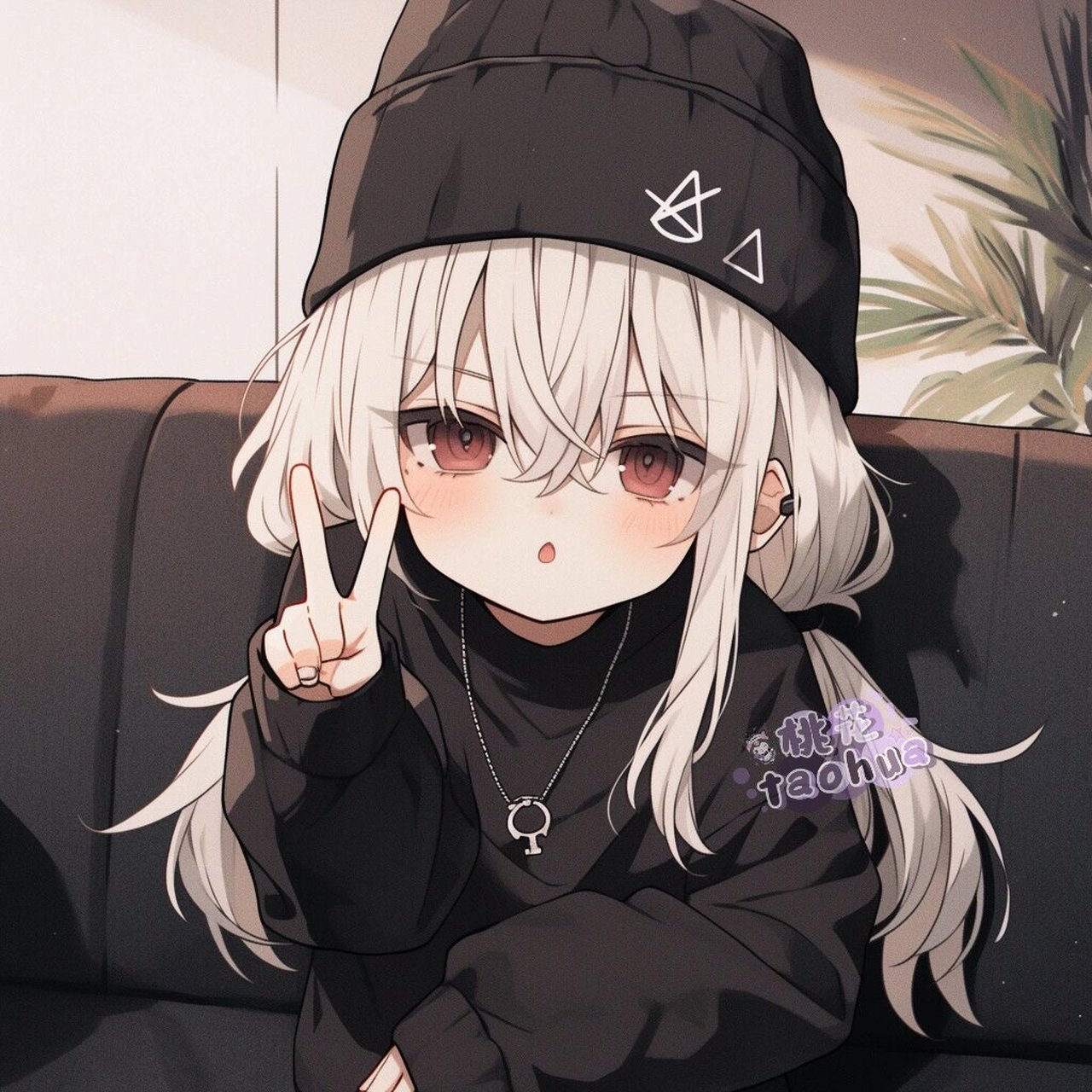 不明显情头|情侣头像