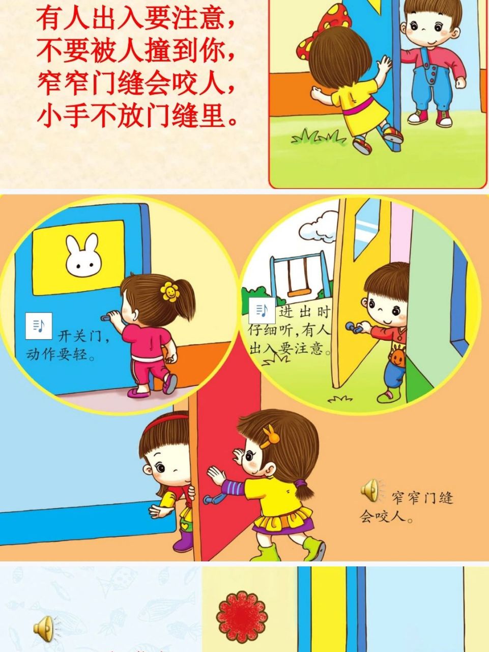 安全ppt课件——开关门要小心