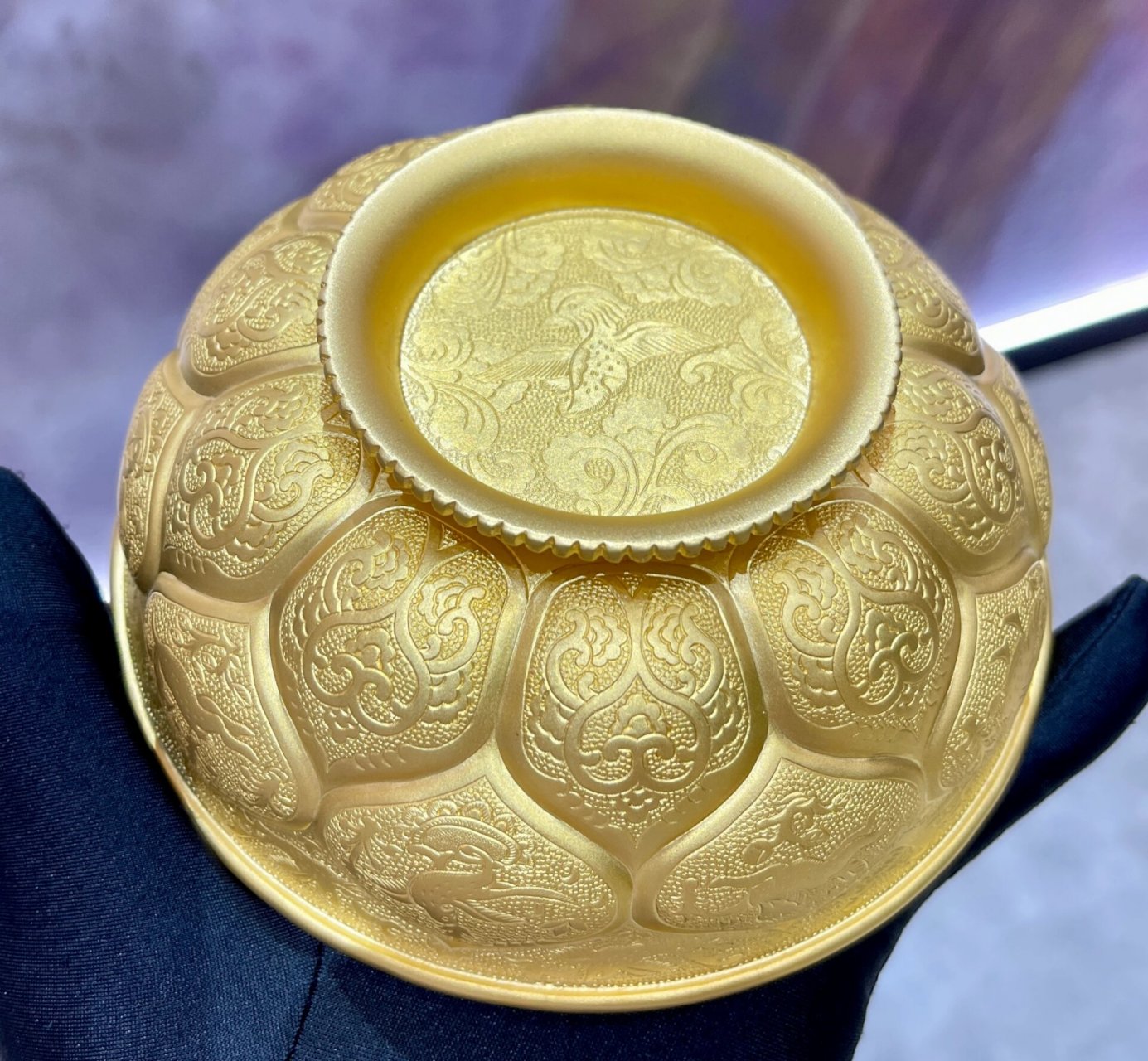 大唐金碗 【大唐金碗】黄金定价摆件,周大福经典·传承系列,金碗设计