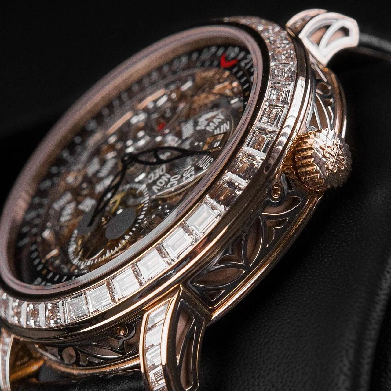 千万级别的百达翡丽 百达翡丽5304r三问!镂空!万年历!