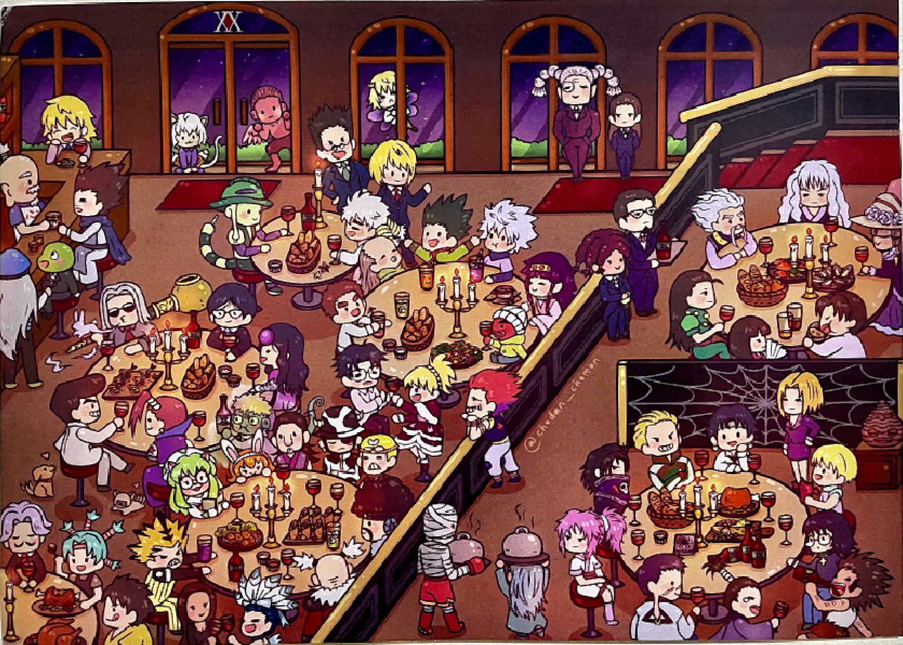 全职猎人角色基本上全都齐了 亮点满满呀!