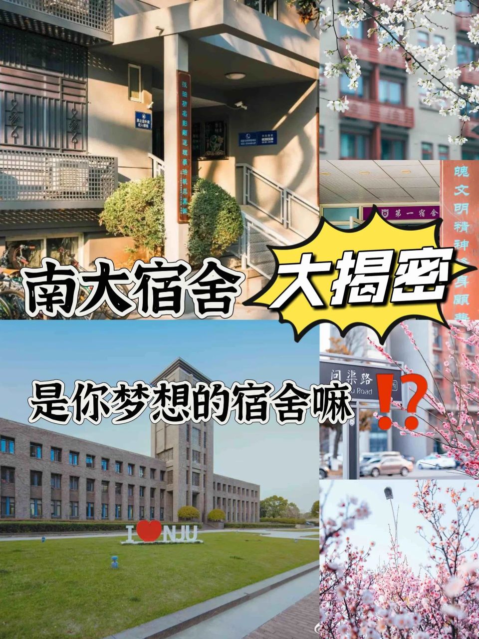 南京大学宿舍大揭秘97太令人羡慕啦6015 78要说大学,就不得不