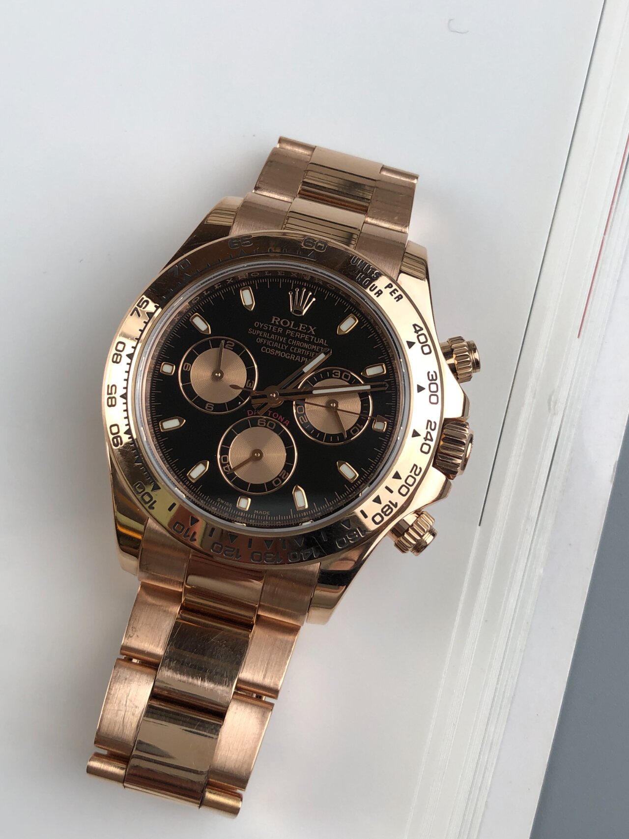 霸气又温柔|劳力士玫瑰金迪通拿