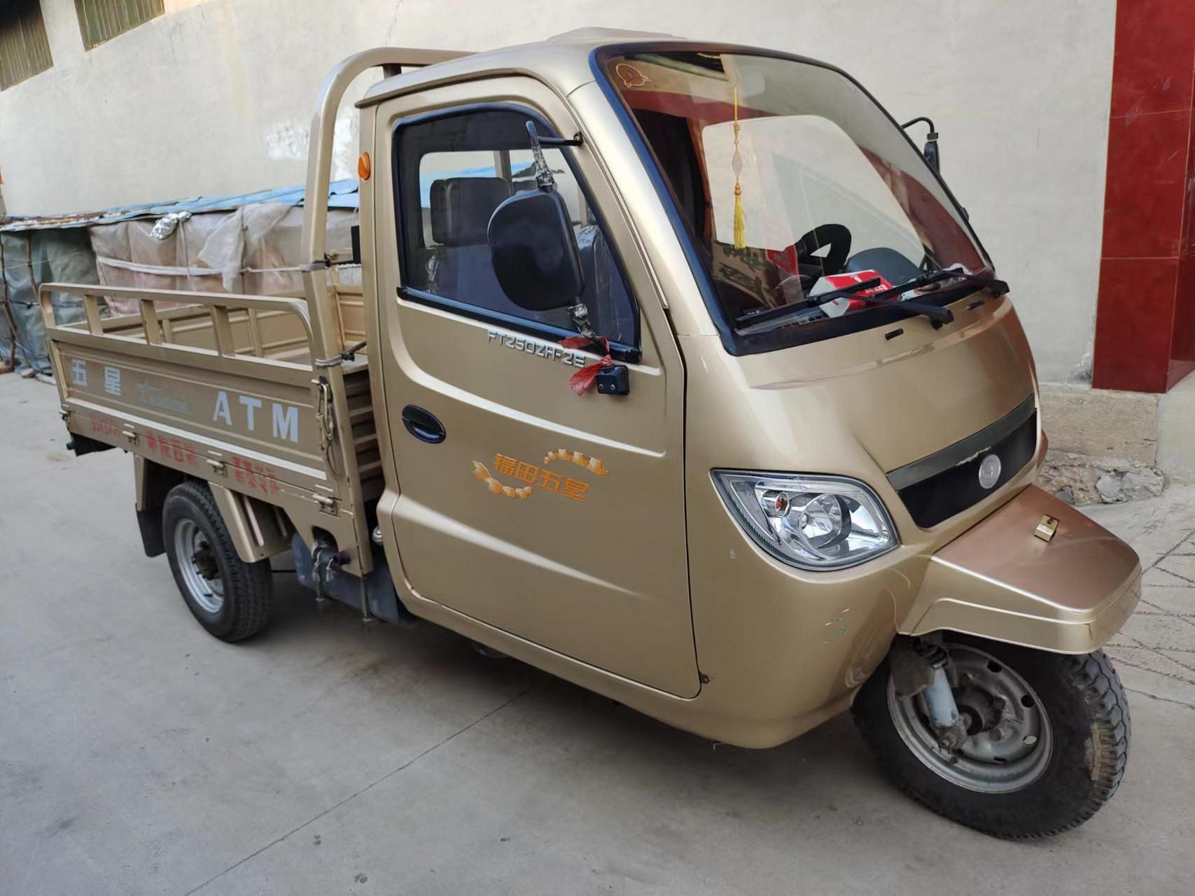 福田雷沃五星三轮车ft250zh一2e,购置于2015年,里程4万多公里,四缸