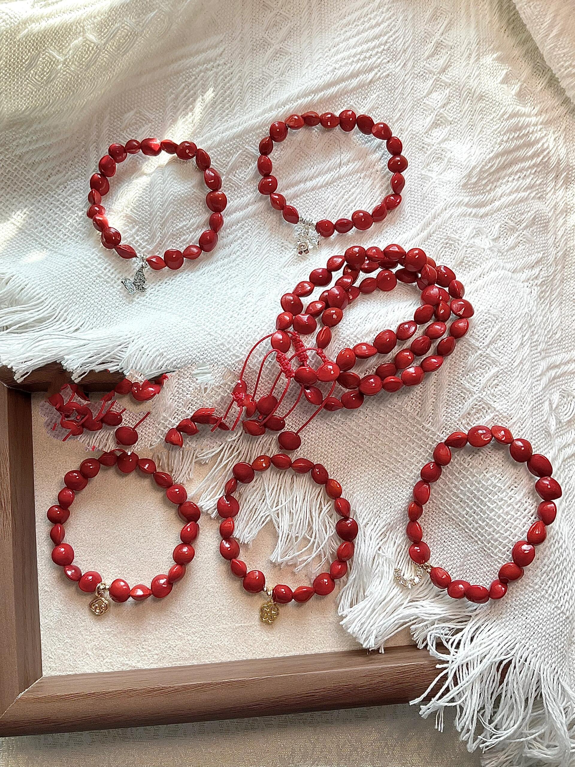 🫘红豆手链📿 愿君多采撷,此物最相思