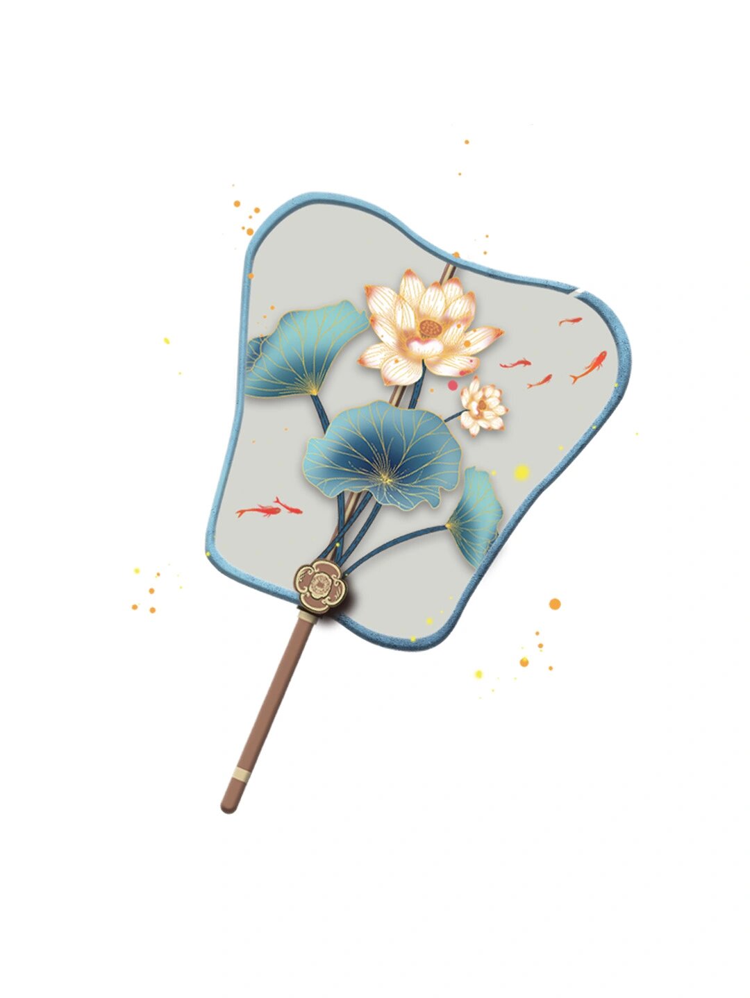 国潮|古风|团扇|免抠素材合集