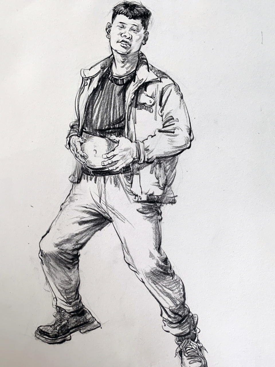 吴忠先老师速写作品欣赏～ 吴忠先老师简介 杭州人,全国速写名师,毕业