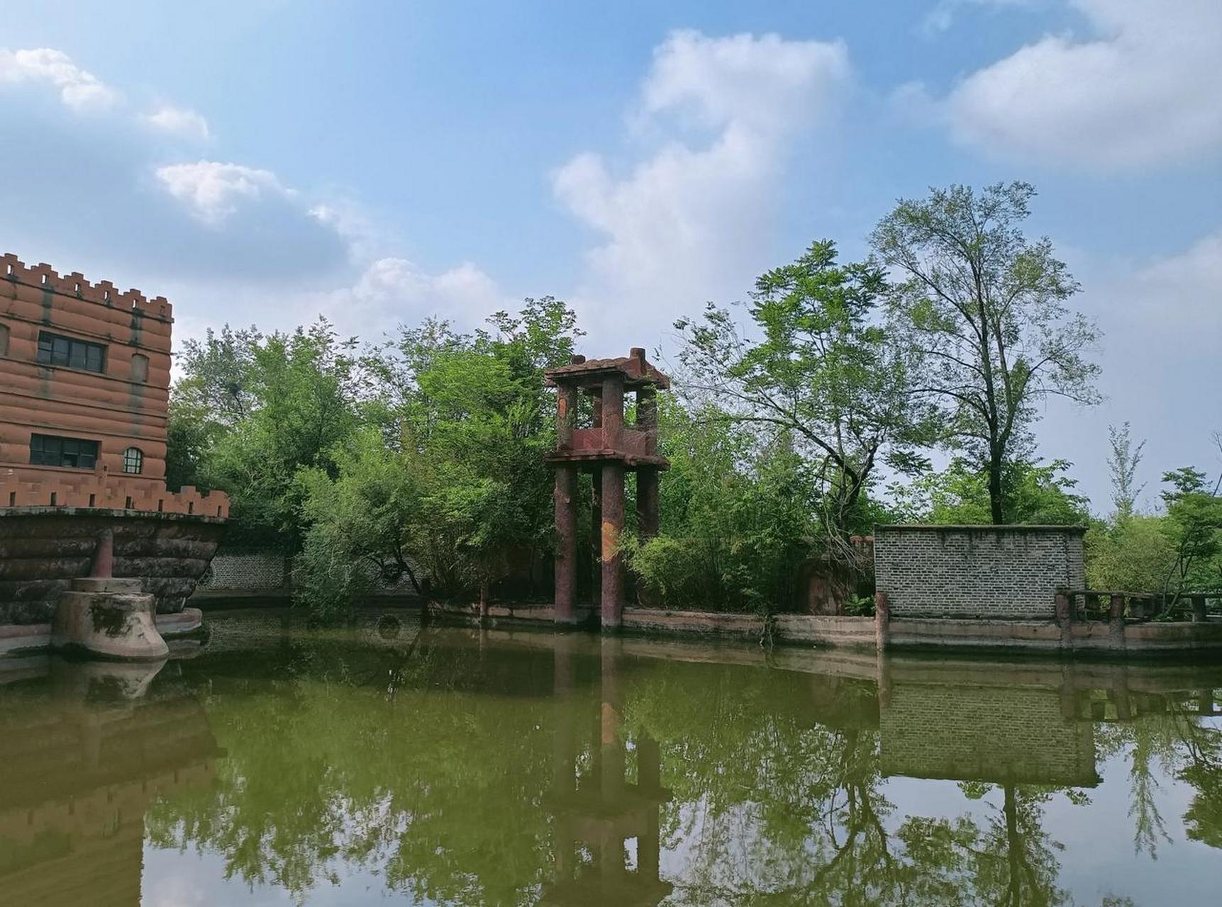 水泊梁山 水泊梁山风景区spls 山东梁山风景 雨后晴空
