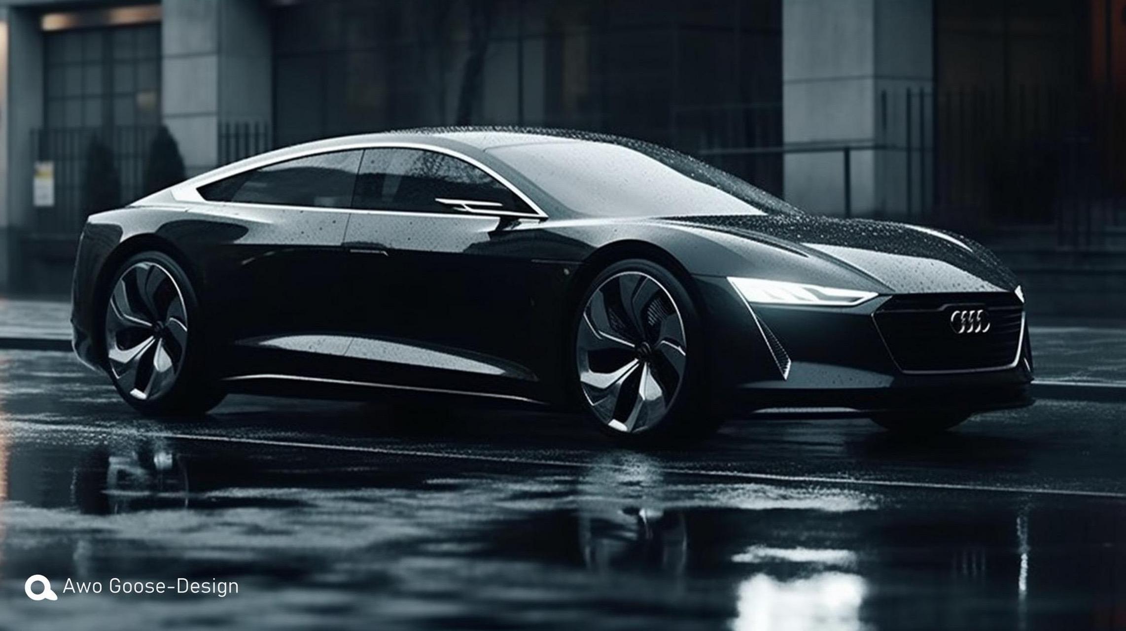 奥迪a9 还没正式量产奥迪 a9l就来啦,最大的奥迪轿车——audia9l.