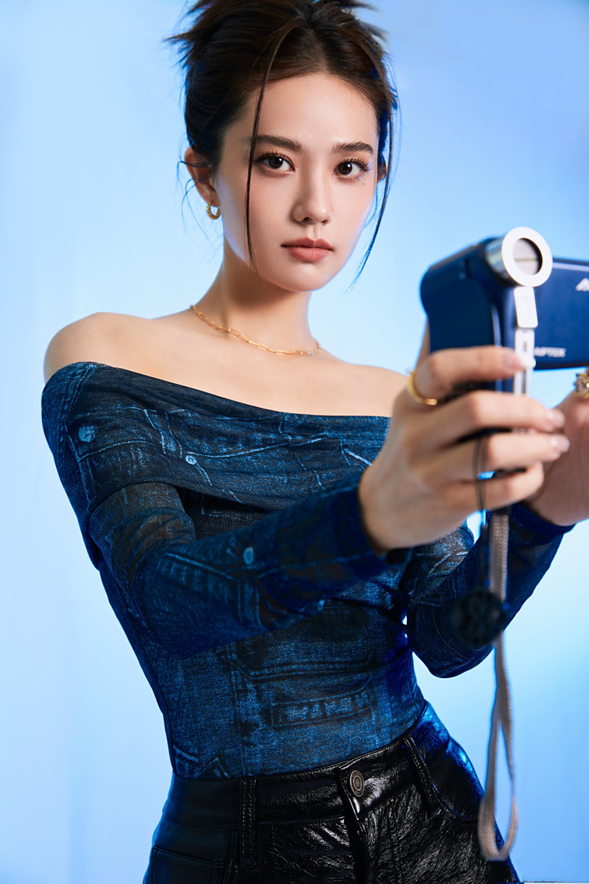 姜珮瑶,男人装写真