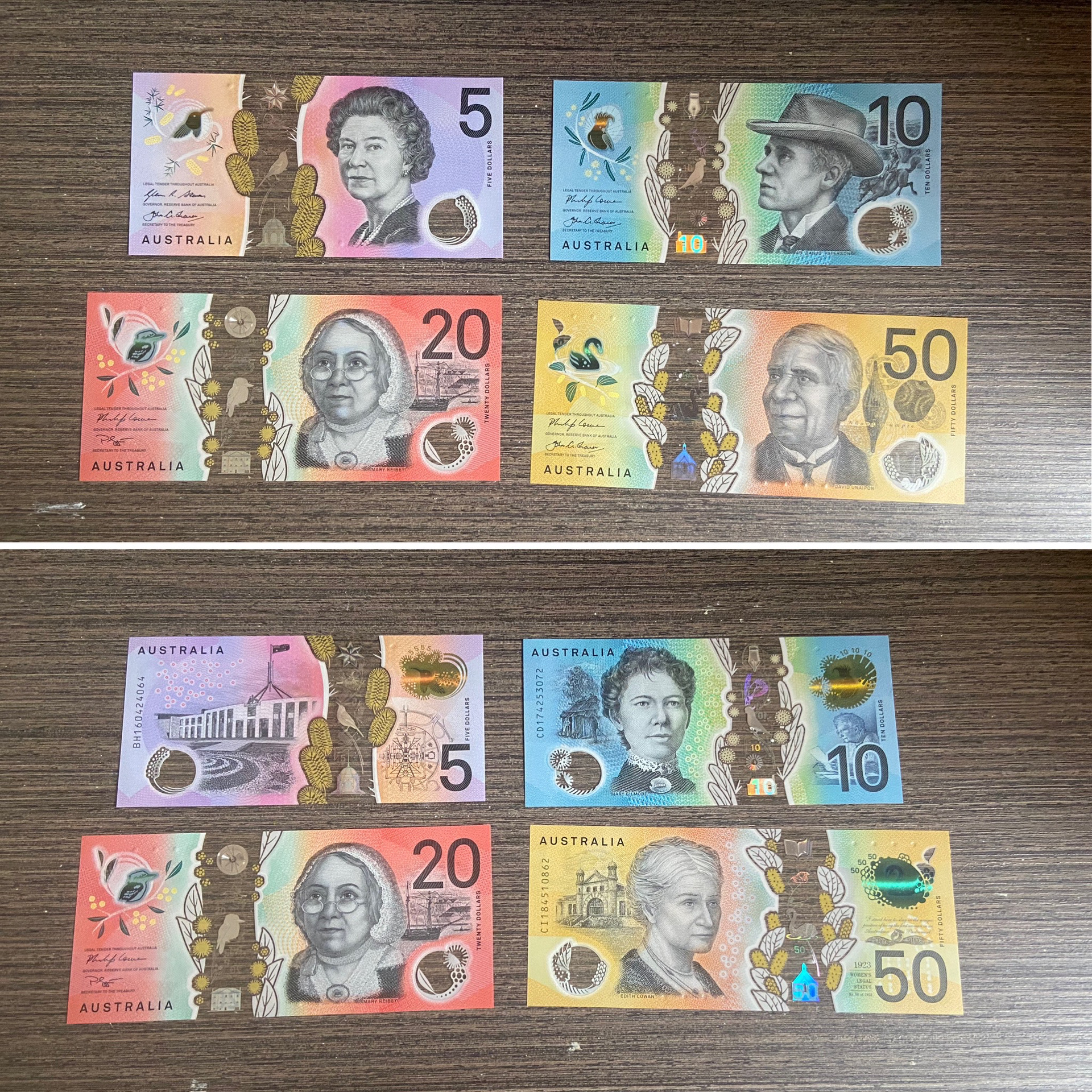 纸币收藏之🇦🇺澳大利亚元aud